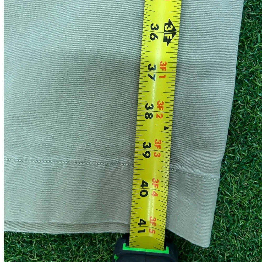 Polo Ralph Lauren Mens 36x32 Stretch Straight Fit Chino Pants Tan Khaki Cotton